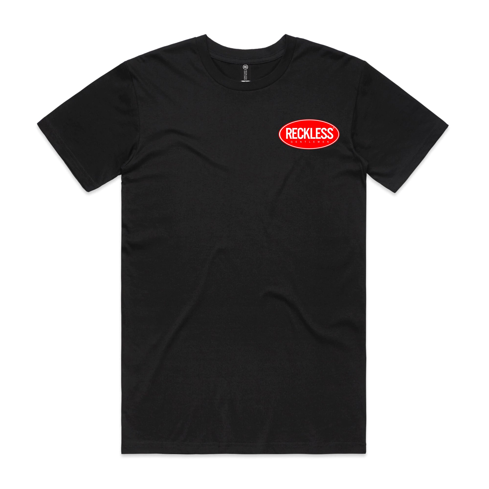 Profile Tee (Black/Red)