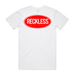 Profile Tee (White/Red)